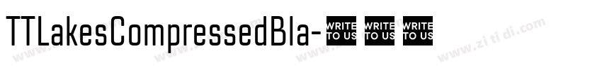 TTLakesCompressedBla字体转换
