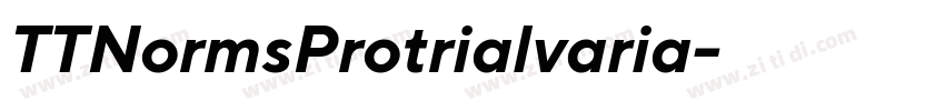 TTNormsProtrialvaria字体转换