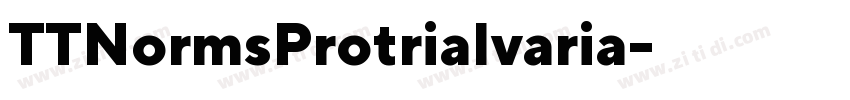 TTNormsProtrialvaria字体转换