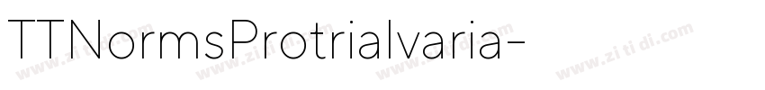 TTNormsProtrialvaria字体转换