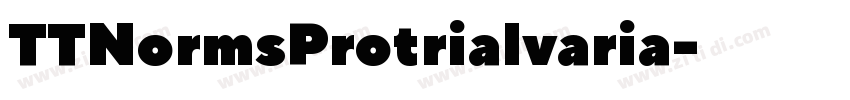 TTNormsProtrialvaria字体转换