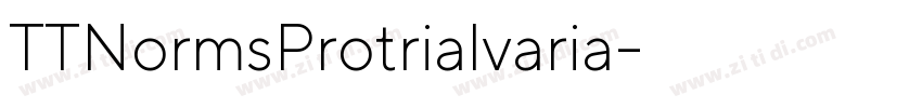 TTNormsProtrialvaria字体转换