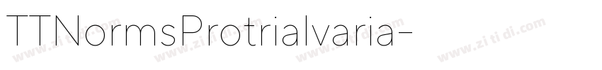 TTNormsProtrialvaria字体转换