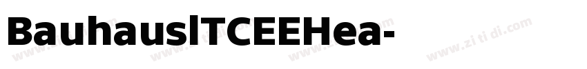 BauhauslTCEEHea字体转换