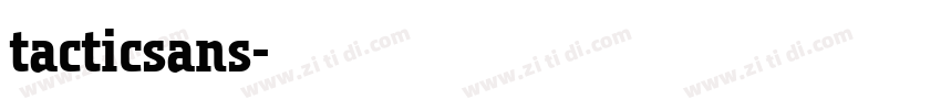 tacticsans字体转换