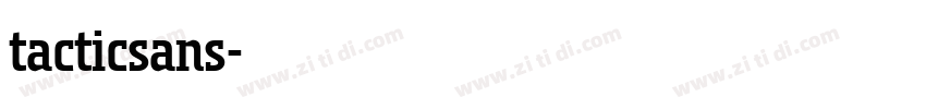 tacticsans字体转换