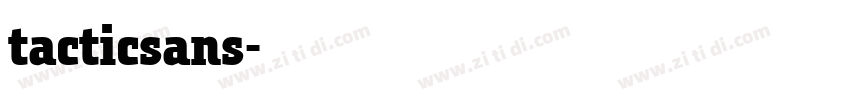 tacticsans字体转换