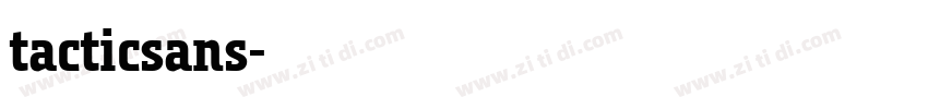tacticsans字体转换