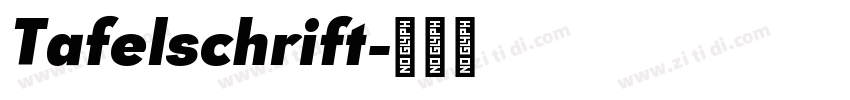Tafelschrift字体转换