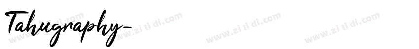 Tahugraphy字体转换