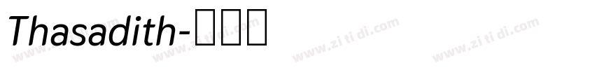 Thasadith字体转换