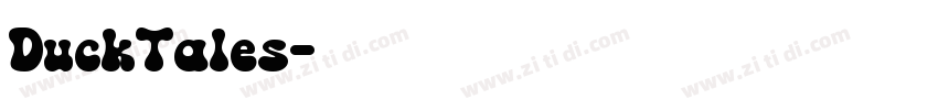 DuckTales字体转换