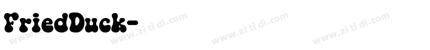 FriedDuck字体转换