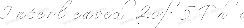Interleaved2of5Thin字体转换