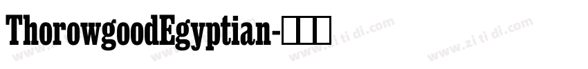 ThorowgoodEgyptian字体转换