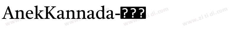 AnekKannada字体转换