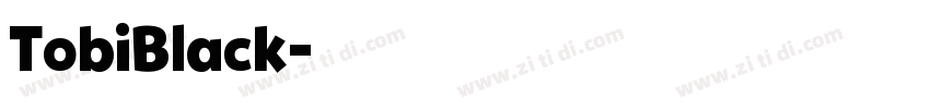 TobiBlack字体转换