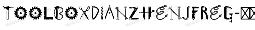 toolboxDianZhenJFReg字体转换