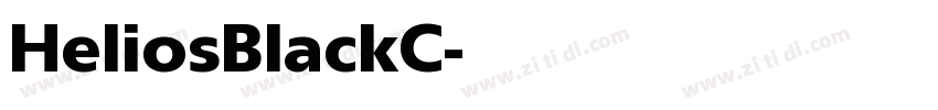 HeliosBlackC字体转换 HeliosBlackC字体转换