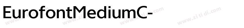 EurofontMediumC字体转换