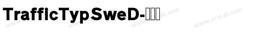TrafficTypSweD字体转换
