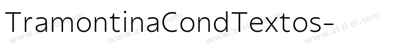TramontinaCondTextos字体转换