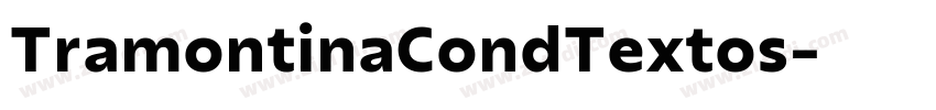 TramontinaCondTextos字体转换