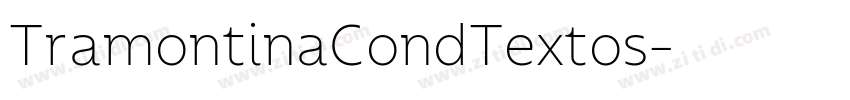 TramontinaCondTextos字体转换