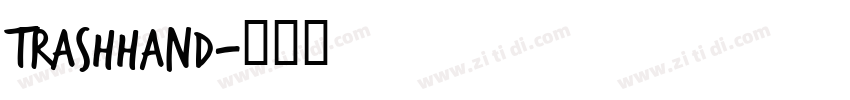 TrashHand字体转换