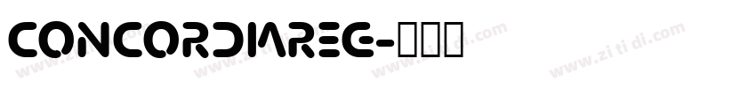ConcordiaReg字体转换
