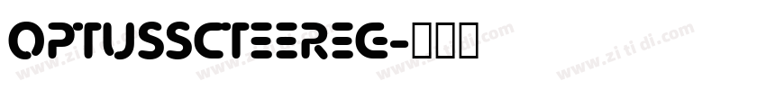 OptusSCTEEReg字体转换