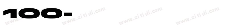 字魂100号字体转换