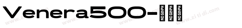 Venera500字体转换
