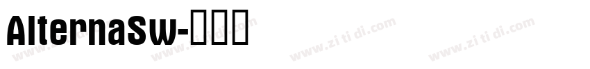 AlternaSw字体转换