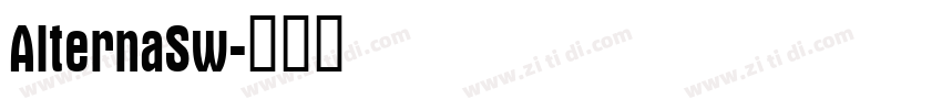 AlternaSw字体转换
