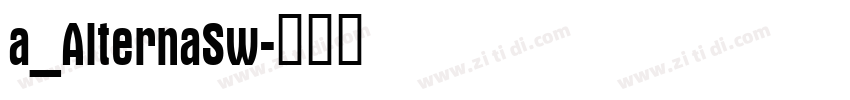 a_AlternaSw字体转换