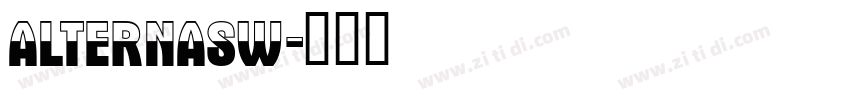 AlternaSw字体转换