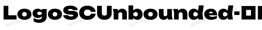 LogoSCUnbounded字体转换