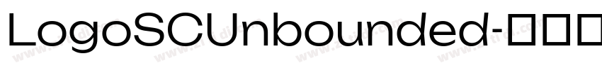 LogoSCUnbounded字体转换