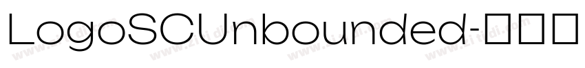 LogoSCUnbounded字体转换