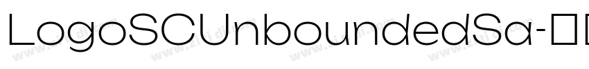 LogoSCUnboundedSa字体转换