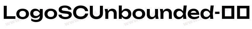 LogoSCUnbounded字体转换