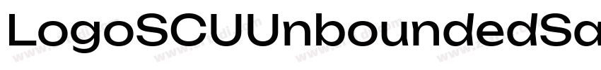 LogoSCUUnboundedSans字体转换