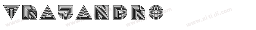 trajanpro英文字体转换