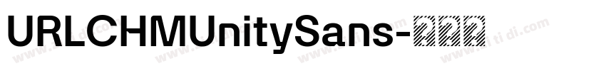 URLCHMUnitySans字体转换