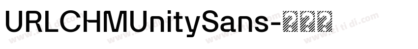 URLCHMUnitySans字体转换