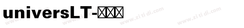 universLT字体转换