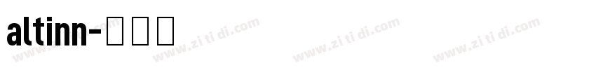 altinn字体转换