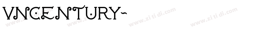 VNcentury字体转换