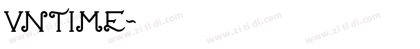 VNtime字体转换